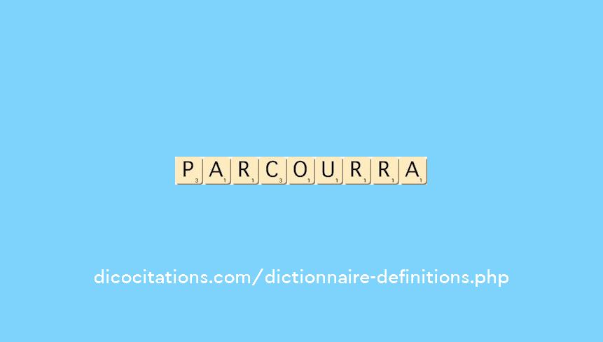 parcourra parcourra