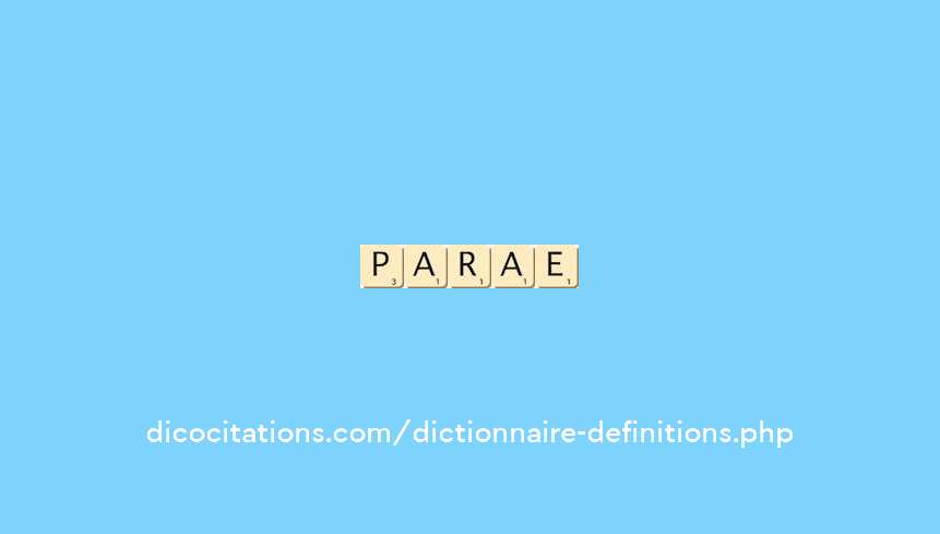 pariade