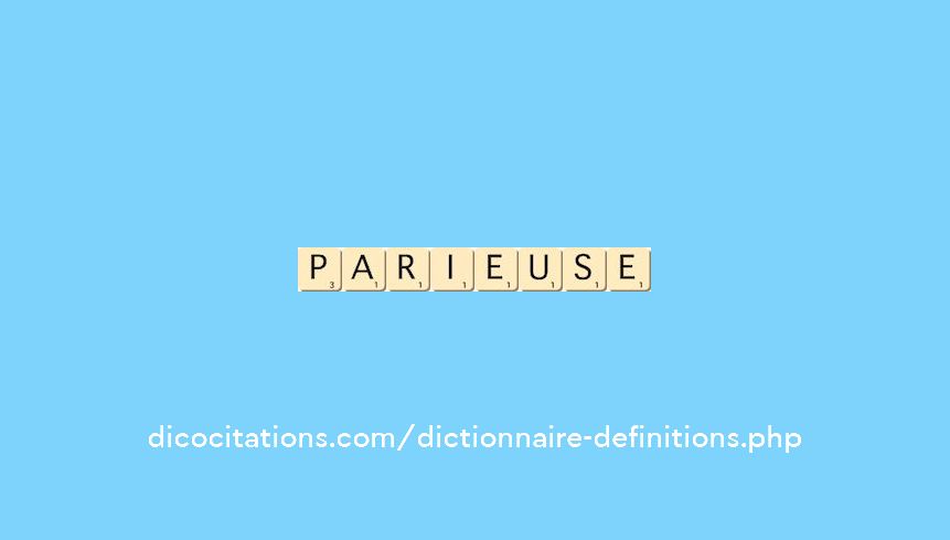 parieuse parieuse