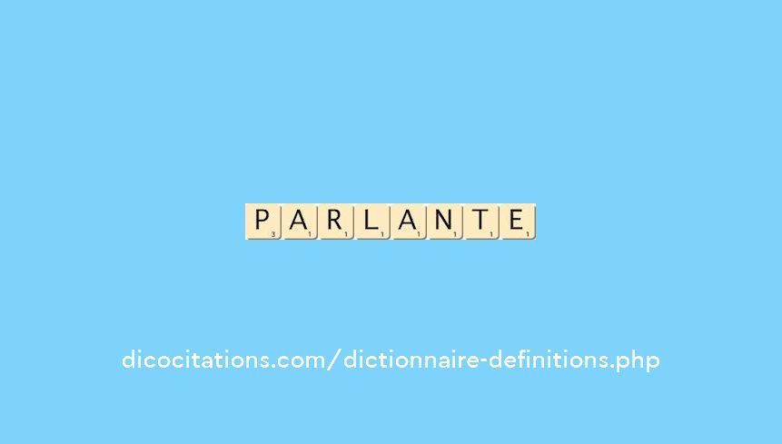 parlante parlante