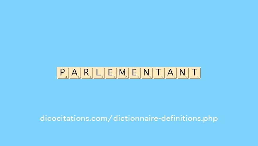 parlementant parlementant