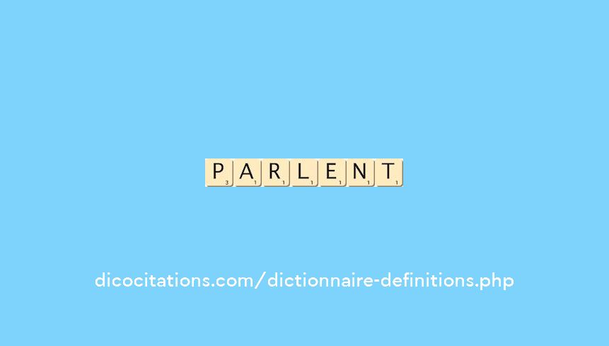 parlent parlent