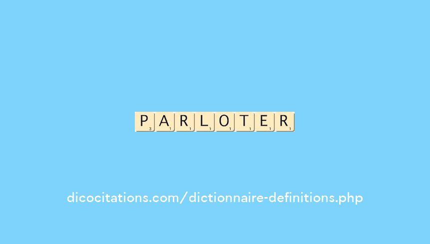 parloter