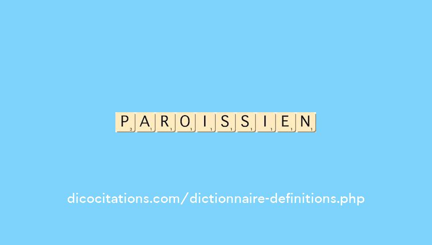 paroissien paroissien