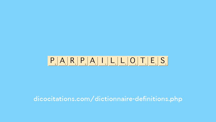 parpaillotes