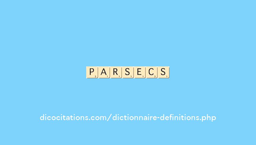 parsecs parsecs