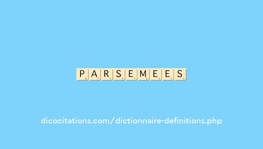 parsemees parsemees