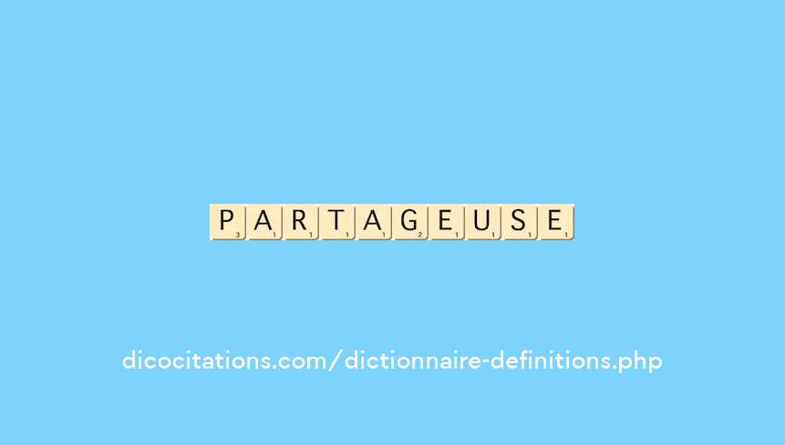partageuse partageuse