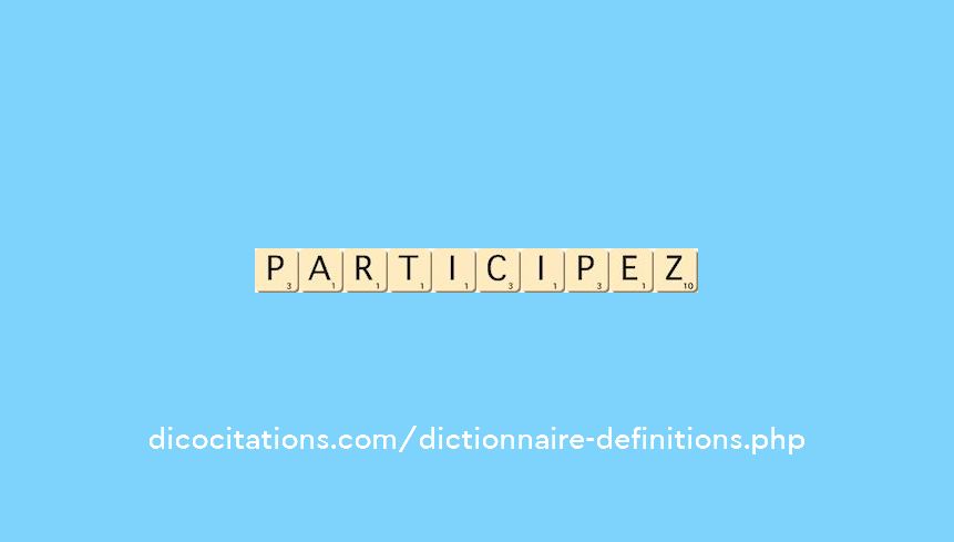 participez participez