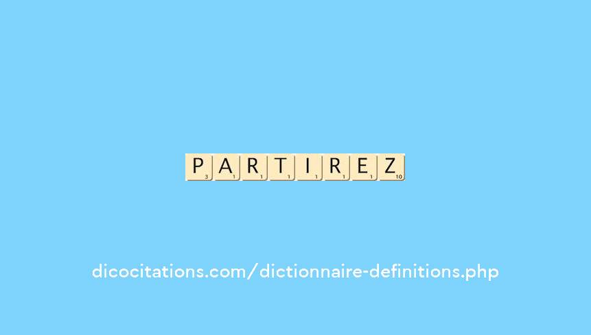 partirez