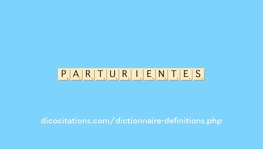 parturientes parturientes