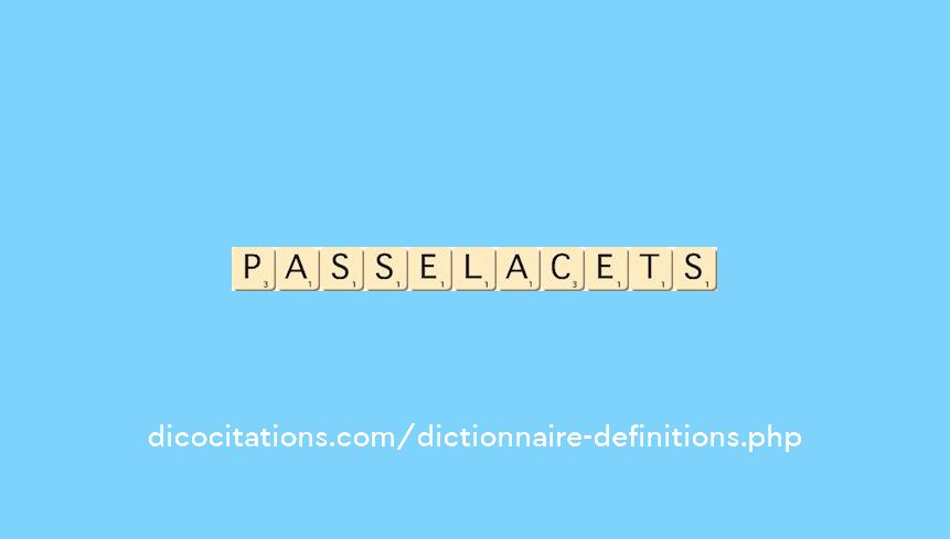 passe-lacets passe-lacets