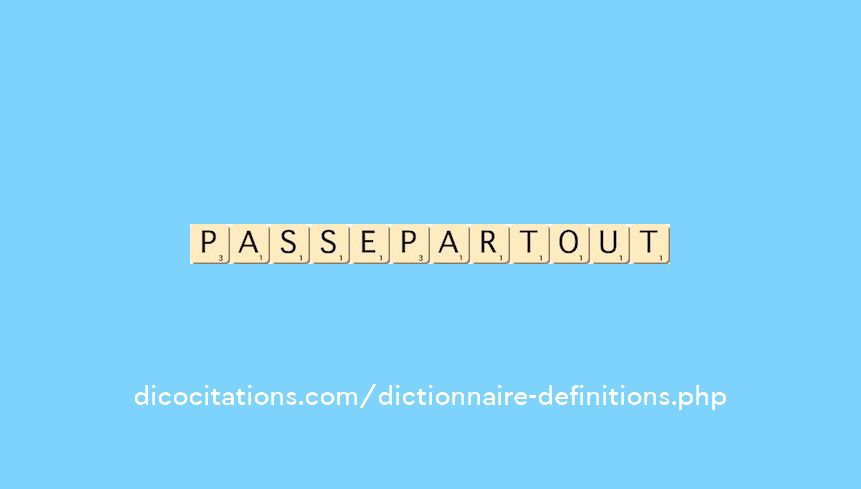 passe-partout