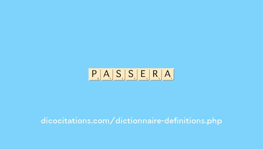 passera passera