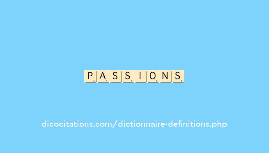passions passions