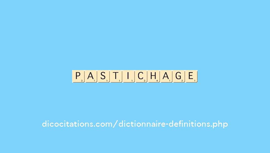 pastichage