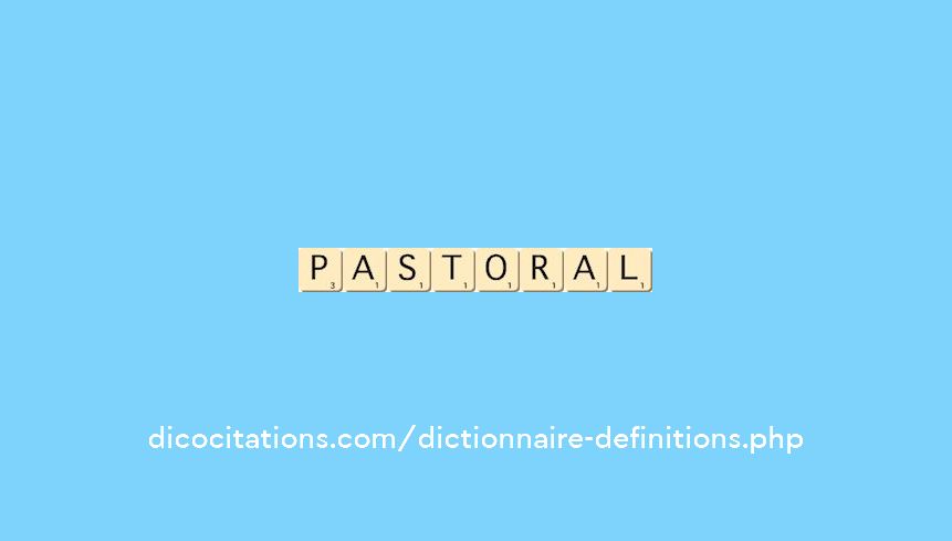pastoral