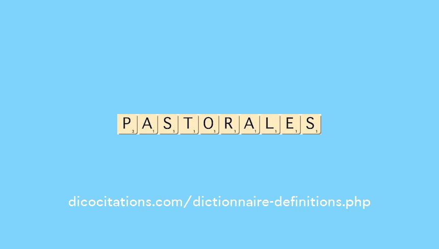 pastorales