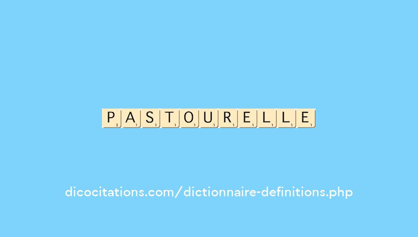 pastourelle pastourelle