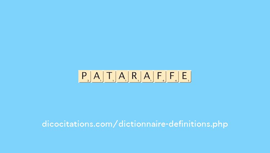 pataraffe