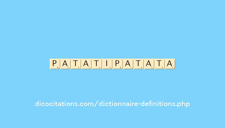 patati--patata