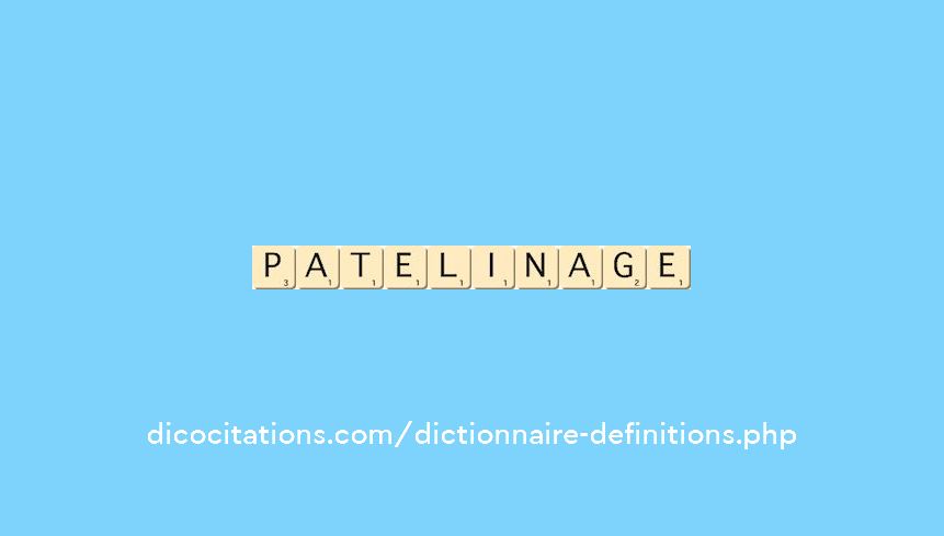 patelinage