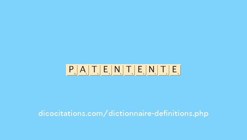 patent--ente