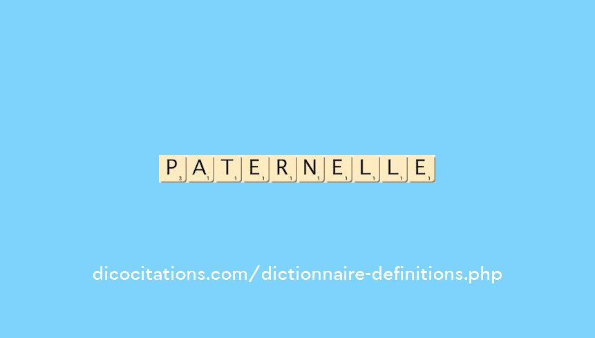 paternelle paternelle