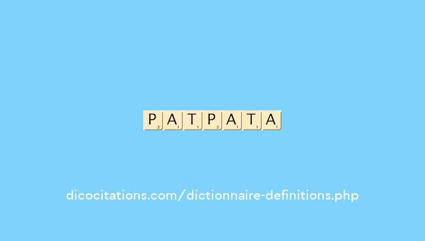 pati--pata