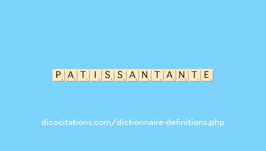patissant--ante