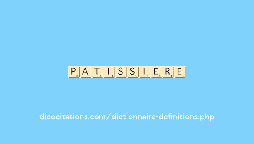 patissiere