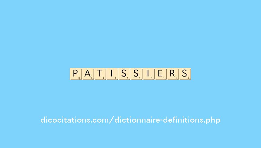 patissiers patissiers