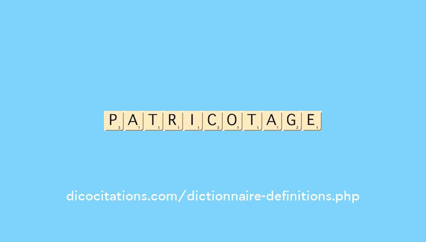 patricotage