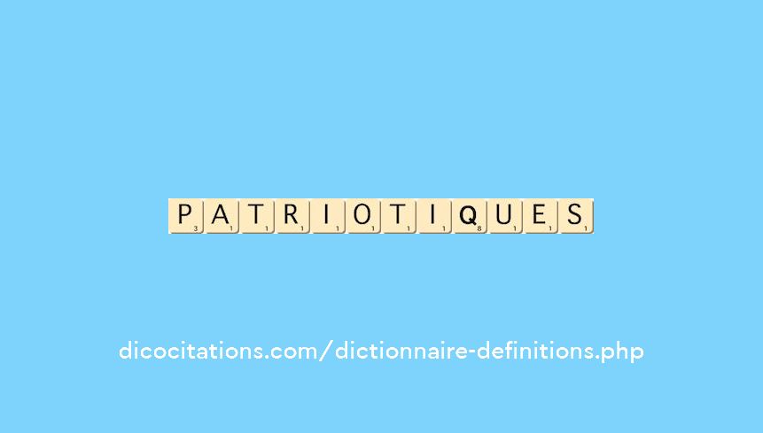 patriotiques