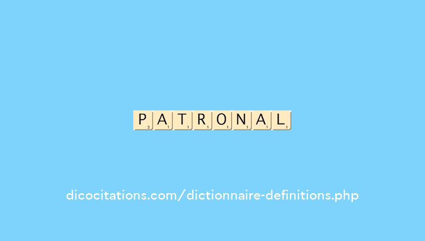 patronal patronal