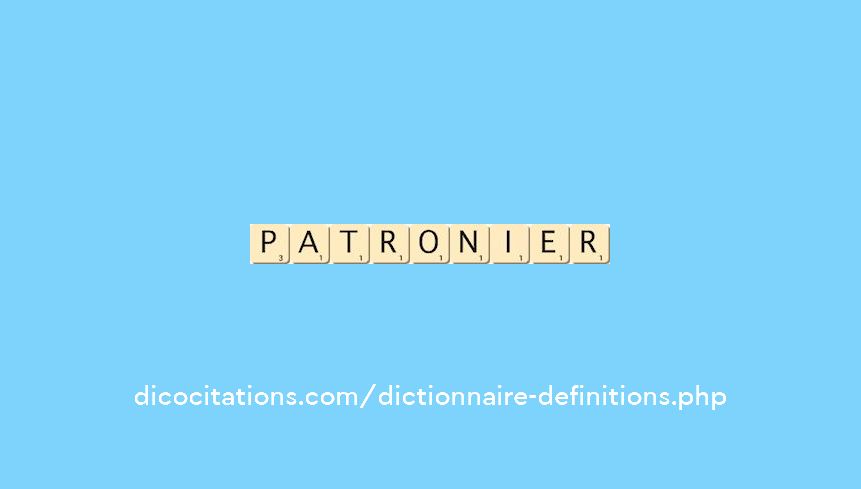 patronier