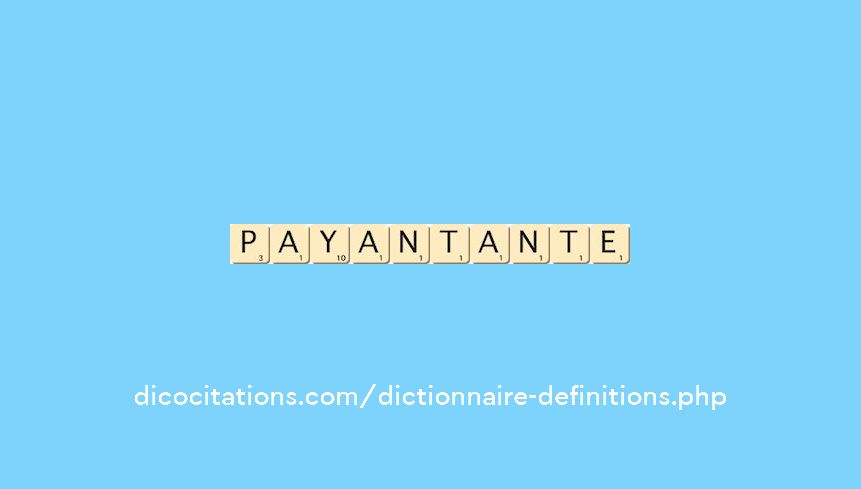 payant--ante