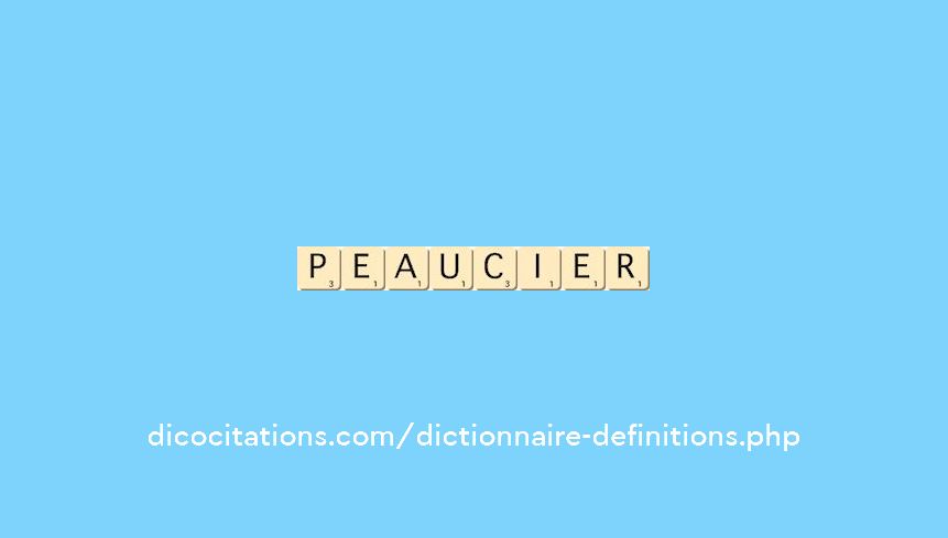 peaucier peaucier