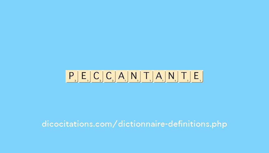 peccant--ante