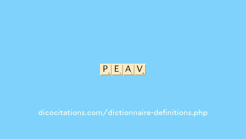 peccavi