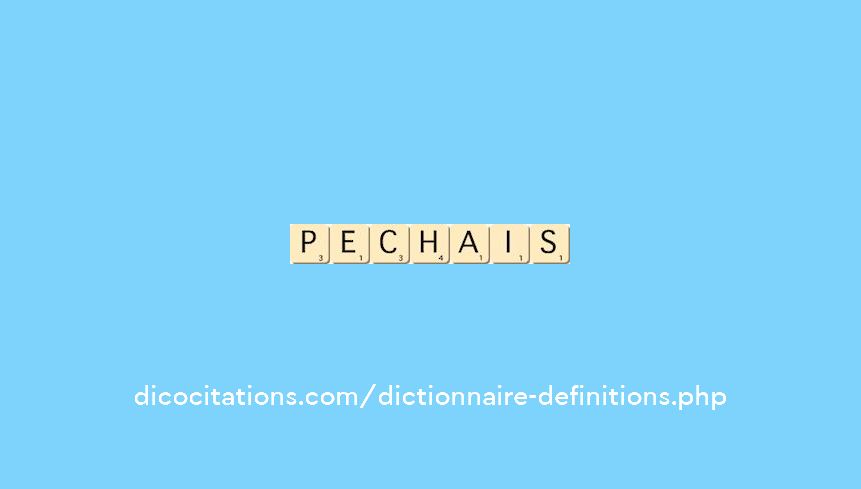 pechais pechais