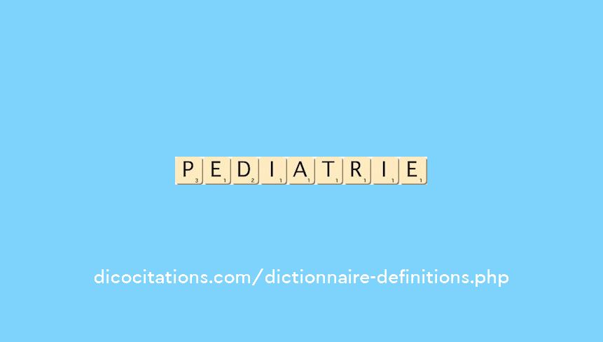 pediatrie pediatrie