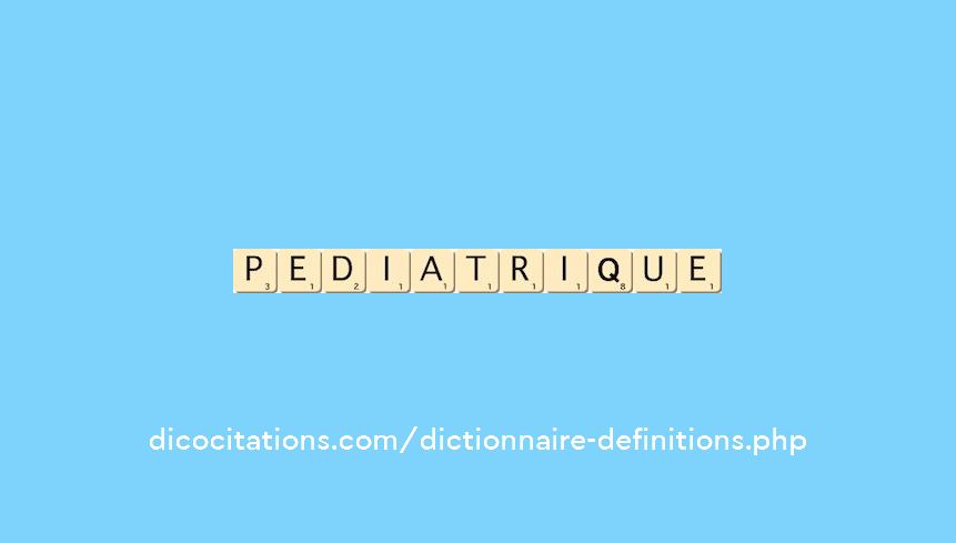 pediatrique pediatrique