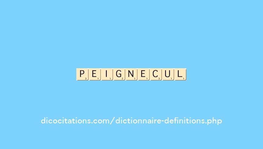 peigne-cul