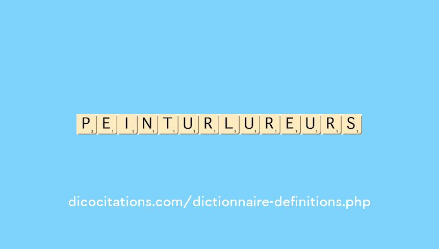 peinturlureurs peinturlureurs