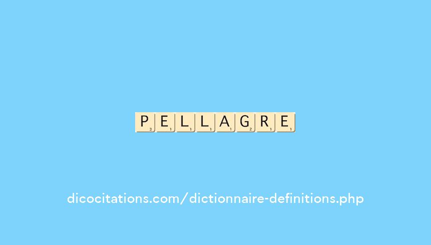 pellagre