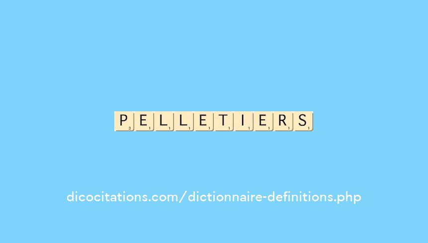 pelletiers pelletiers