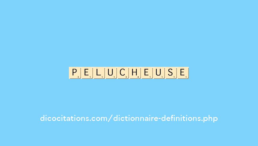 pelucheuse pelucheuse