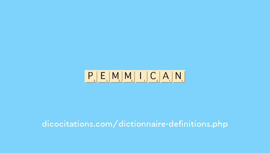 pemmican pemmican