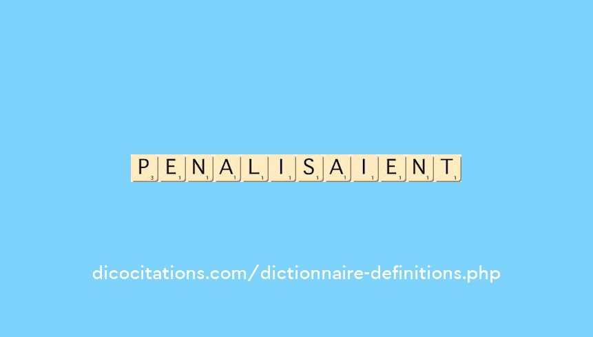 penalisaient